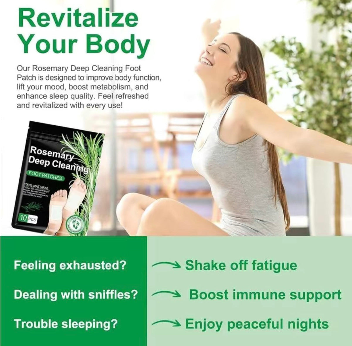 HerbalDetox Foot Patches