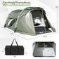 5-7 Person Inflatable Camping Tent with Screened Porch