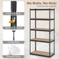5-Tier Garage Shelving Unit 2200 LBS Metal Storage Shelves Adjustable Utility Rack