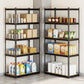 5-Tier Garage Shelving Unit 2200 LBS Metal Storage Shelves Adjustable Utility Rack