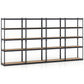 5-Tier Garage Shelving Unit 2200 LBS Metal Storage Shelves Adjustable Utility Rack