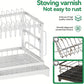Black Metal Dish Rack – 2-Layer / 3-Layer