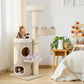 2-Tier Square Side Table with Storage Shelf and X-Frame for Bedroom Living Room