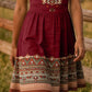 Tribal Print Sleeveless A-Line Summer Dress