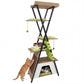 73 Inch Multi-level Cat Tree for Indoor Cats with Elevated Perch and Large Condo