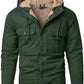 Men's Sherpa Lined Hooded Jacket