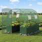 Walk-In Greenhouse with Planter Bed 80" x 79" x 79"