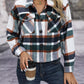 Plaid Button-Up Jacket