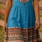 Tribal Print Sleeveless A-Line Summer Dress