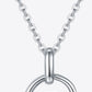 Moissanite Heart Pendant Necklace