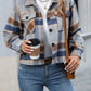 Plaid Button-Up Jacket