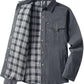 Men's Snap Down Long Sleeve Jacket
