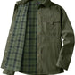 Men's Snap Down Long Sleeve Jacket