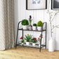 3-Tier Shoe Rack Bench with Adjustable Shelves for Entryway and Living Room