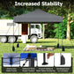 9.5 x 9.5 Feet Pop up Canopy Tent with Adjustable Heights