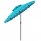 9 Feet Patio Umbrella with Push Button Tilt and Crank