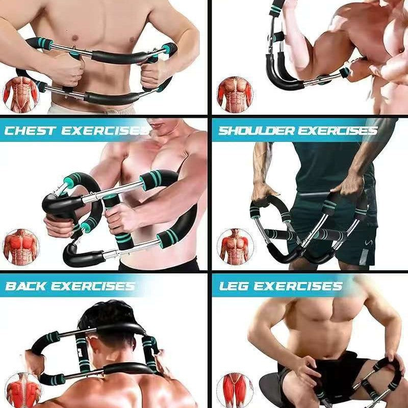 Adjustable U-Shape Arm & Chest Trainer – Multi-Functional Fitness Device