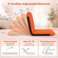 Adjustable Floor Chair with 6 Reclining Positions