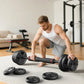5-in-1 Adjustable Free Weights Set: Dumbbell & Kettlebell
