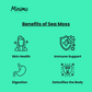 Sea Moss with Bladderwrack and Burdock Root, 60 ct.