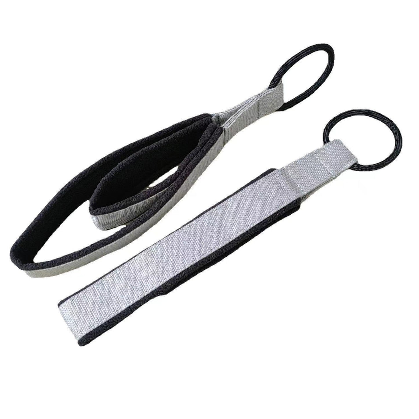 Double Ring Yoga Pilates Straps – Ankle & Wrist Support Bands