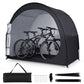 Bike Storage Tent Portable Bicycle Shed with Waterproof PU Coated Oxford Fabric