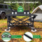 Camping Cot for Adults with Padded Mat and Carrying Bag