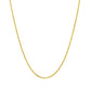14k Yellow Gold Diamond Cut Cable Link Chain (1.30 mm)