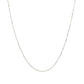 10k White Gold Classic Box Chain (0.45 mm)