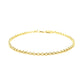14k Yellow Gold Rolo Bracelet  (2.50 mm)