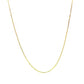 18k Yellow Gold Diamond Cut Cable Link Chain (0.80 mm)