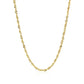 14k Yellow Gold Light Rope Chain (2.5 mm)