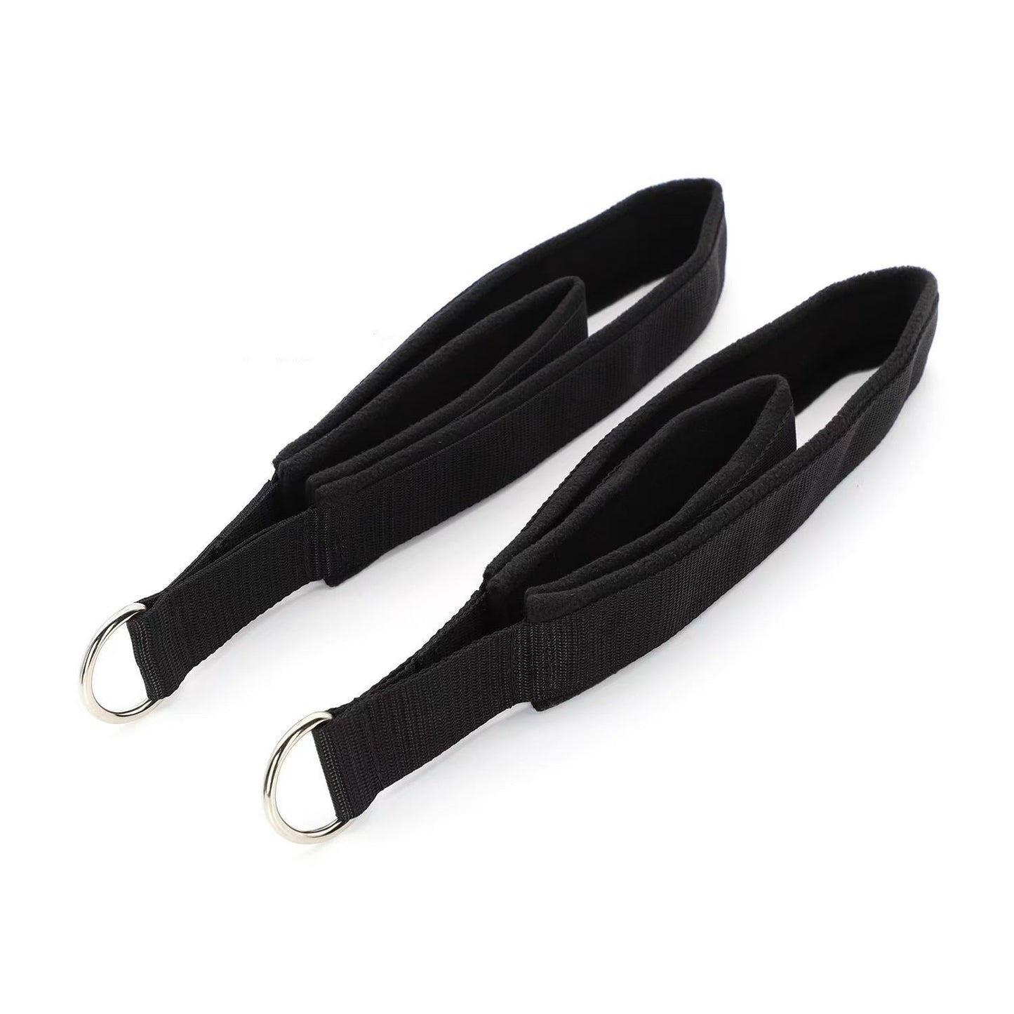 Double Ring Yoga Pilates Straps – Ankle & Wrist Support Bands