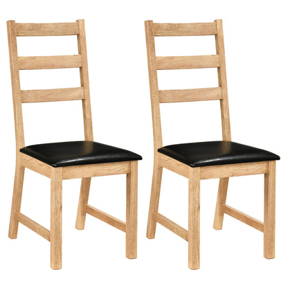 Dining Chairs Set of 2 Farmhouse Dining Room Chairs with Hollowed Backrest