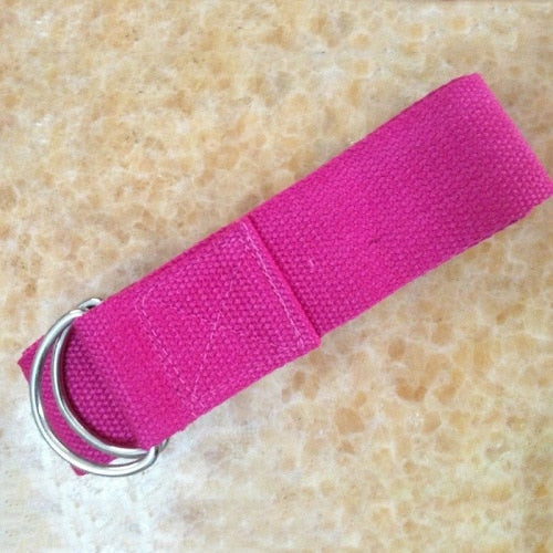 180cm Yoga Stretch Strap Belt – Adjustable Fitness Training Band