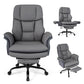 Big and Tall Office Chair with Retractable Footrest 500 lbs