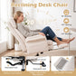 Big and Tall Office Chair with Retractable Footrest 500 lbs