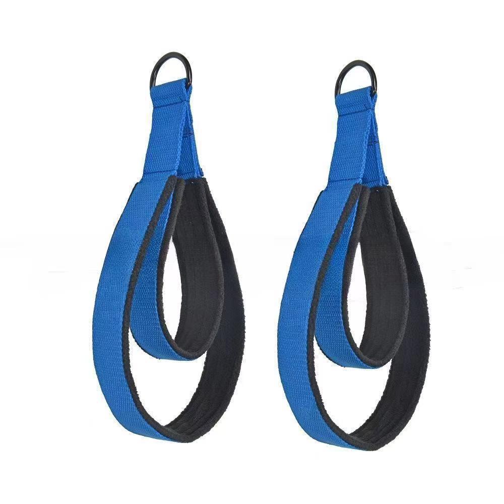 Double Ring Yoga Pilates Straps – Ankle & Wrist Support Bands