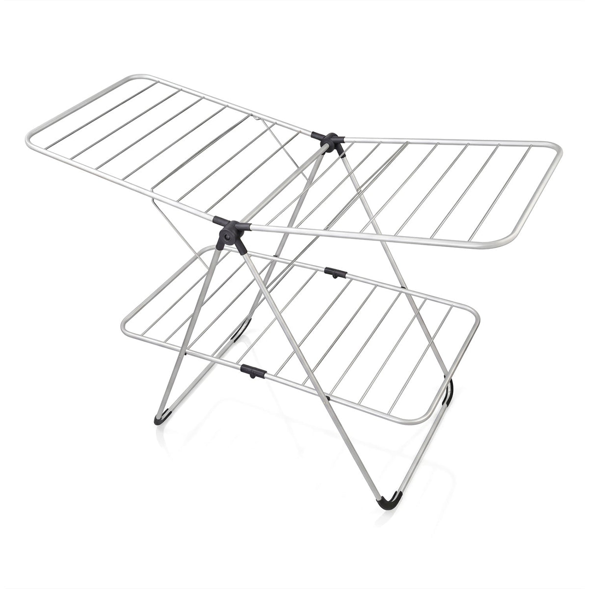 Foldable 2-Tier Clothes Drying Rack Heavy
