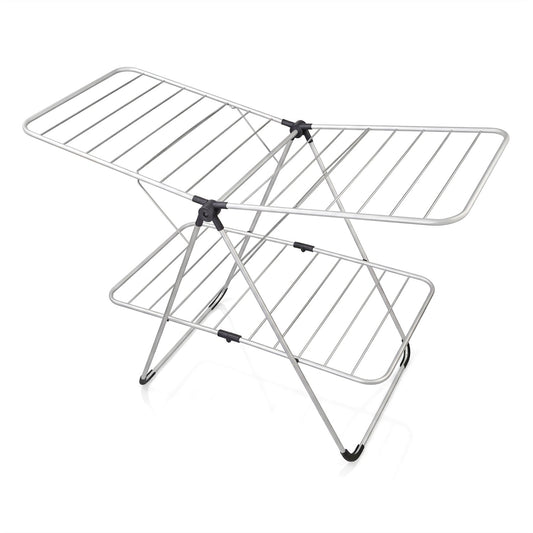 Foldable 2-Tier Clothes Drying Rack Heavy