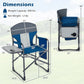 Folding Camping Chair with Cup Holder and Storage Pocket