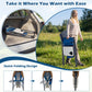 Folding Camping Chair with Cup Holder and Storage Pocket