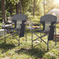 Folding Camping Chair with Cup Holder and Storage Pocket