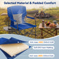 Folding Camping Chair with Side Table and Cup Holder