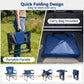 Folding Camping Chair with Side Table and Cup Holder