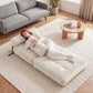 Folding Sofa Bed with Pillow and Back Support for Living Room