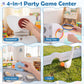 Giant 4-to-Score Game Set Jumbo Connect Four Game with Ring-toss