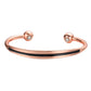 OKtrendy Bohemia Enamel Cuff Bracelets Bangles Pure Copper Bracelet Women Health Energy Magnetic Jewelry Multi-Color Wholesale