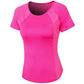 Women's Breathable Mesh Running Shirt   Quick Dry  Elastic Yoga Top