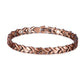 Vinterly Magnetic Pure Copper Bracelets for Women 6.5mm Vintage Chain Health Energy Magnet Arthritis Pain Relief Women Jewelry